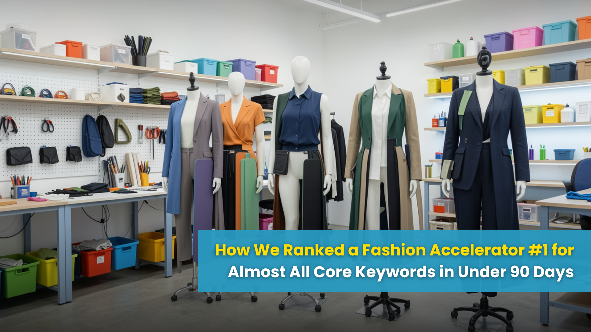 How We Ranked a Fashion Accelerator #1 for Almost All Core Keywords in Under 90 Days